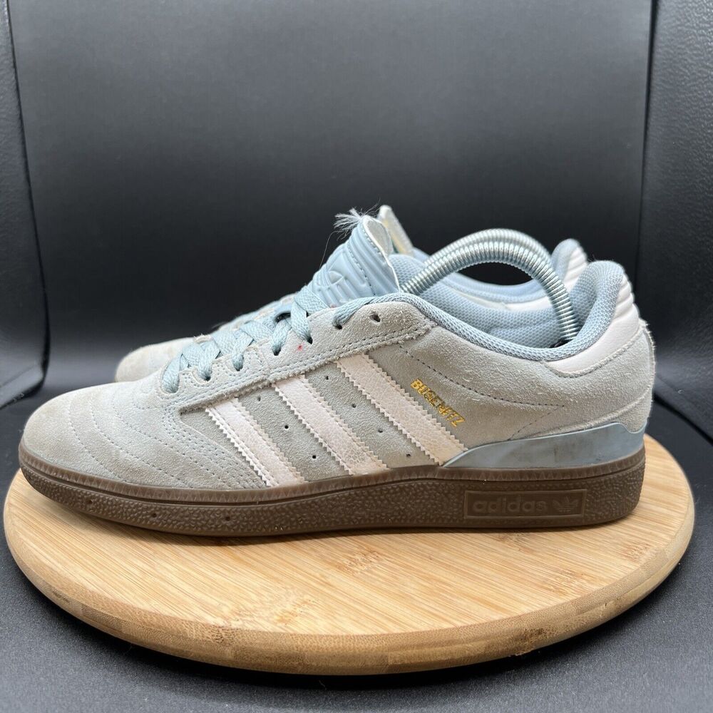 Adidas Busenitz Mens Size 9 Low Top Skateboarding Shoes Preloved Blue EF8464